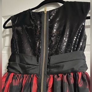 Girls Dress/Buffalo Check red black